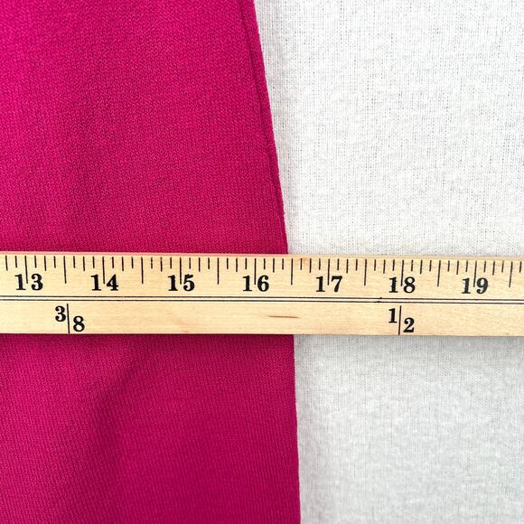 THEO THE LABEL Knit Slip Dress Womens Small Pink Mini Strappy Stretch NEW - Picture 12 of 13